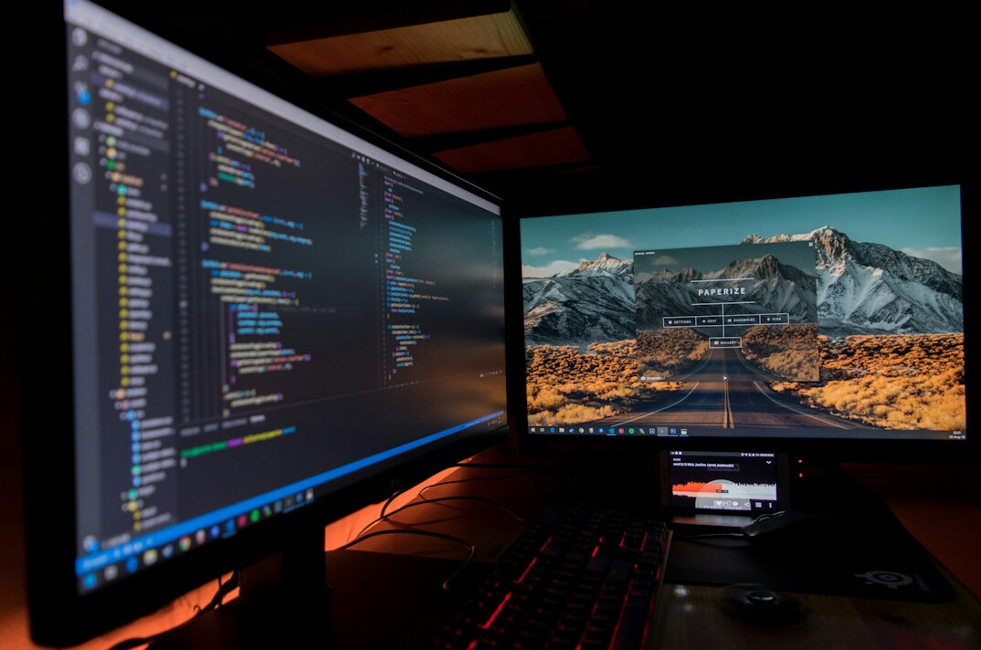 student learning programming