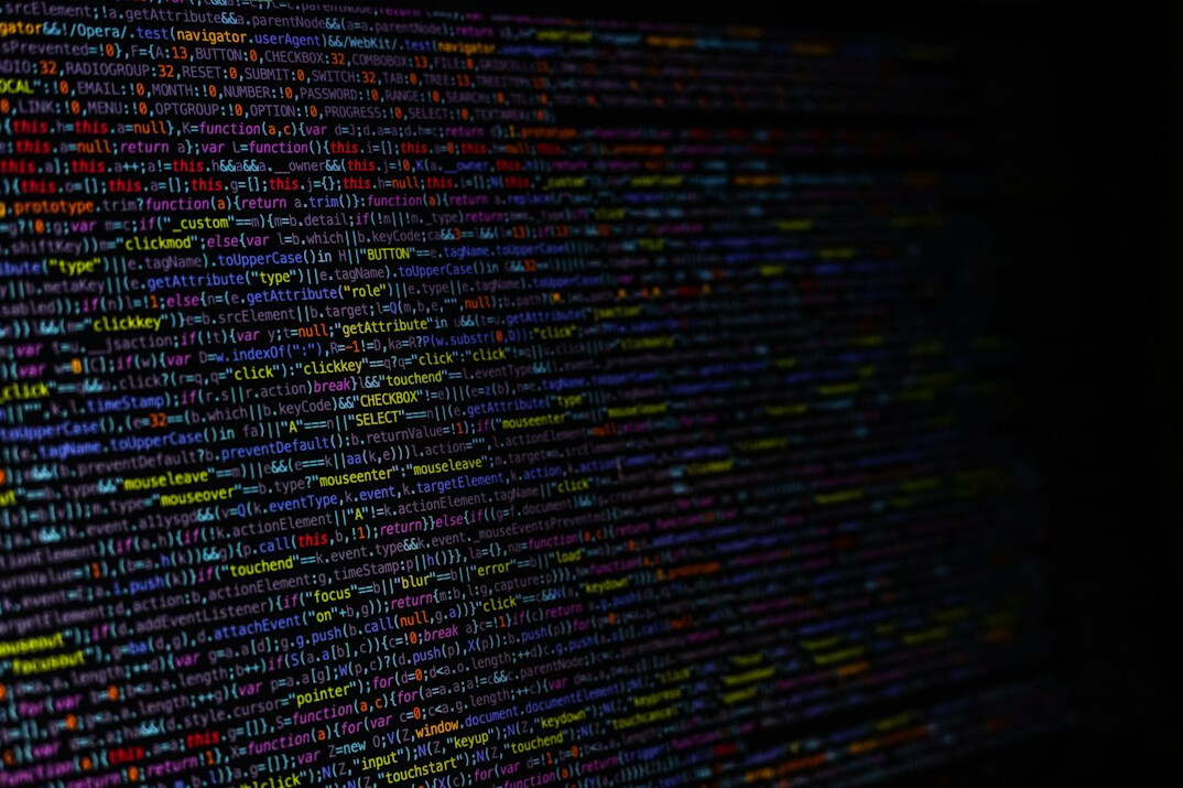 person learning programming on laptop